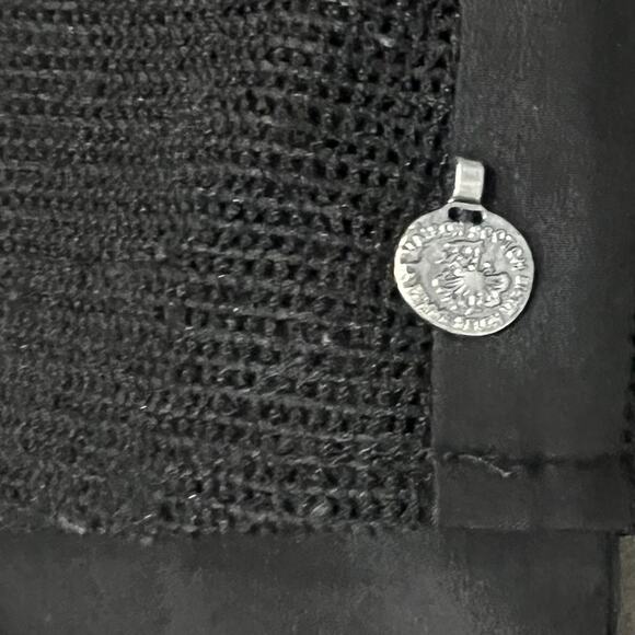 Maison Scotch Black Layered Sleeveless Round Neck Pullover Shift Dress sz 1 / S - Picture 9 of 11